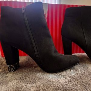 Sparkly Heeled Boots
